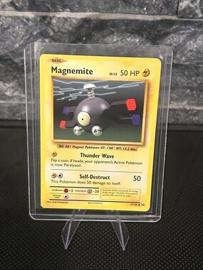 Pokémon Magnemite 37/108 Non-Holo from XY‎ Evolutions Set Vintage (2016) M/NM